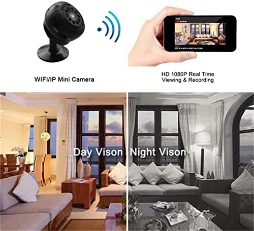 2022 Шпионска Камера Безжична Скрита WiFi Мини Камера HD 1080P Преносима Домашна Камера за Сигурност Скрита гледане на
