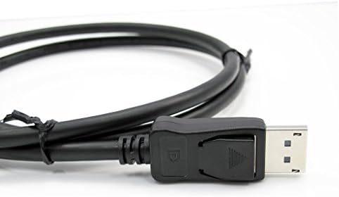Accell DP to DP 1.2 - VESA Сертифициран кабел DisplayPort 1.2 - 10 фута, Hbr2, 4K UHD @60Hz, 1920X1080@240Hz, Черен, B142C-010B-2