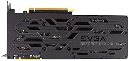 EVGA GeForce 08G-P4-3183-KR, RTX 2080 Super XC Ultra, Овърклок, 2.75 Slot Extreme Cool Dual, 70C Gaming, RGB, Метален