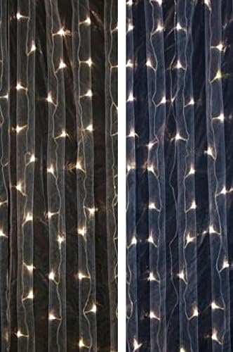 Richland LED Light Curtain 5 x 7' Dual Color Warm & Cool White LED