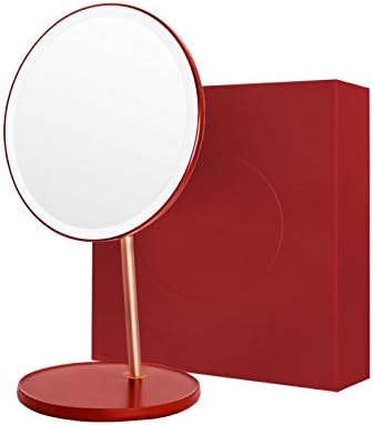 DJASM LED Smart Makeup Mirror with Light Desktop Makeup Mirror Dressing Mirror Filling Mirror