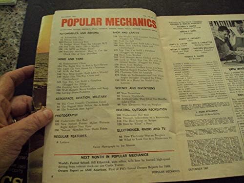 Popular Mechanics Dec 1957 Dodge Charger, Моторни Шейни Йелоустоун