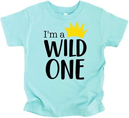 Wild One Boys 1st Birthday Outfit 1st Birthday Shirt Тениска За Момчета