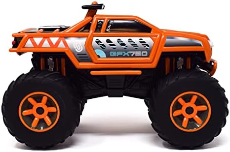 Monster Truck – Светлини и Звуци на Мотор Оранжев Автомобил