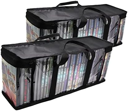 DVD Case Чанта За Съхранение на CD Притежателите на Седалките За Съхранение с Капацитет 60 DVD, BluRay PS4 Видеоигри за