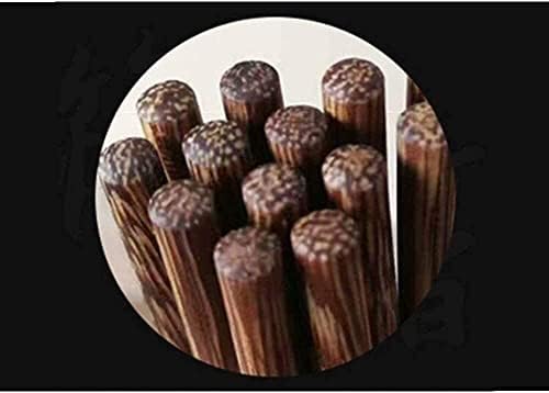 XKUN китайски пръчици за хранене за многократна употреба прибори за хранене премиум-клас (дължина: 25 см) набор от пръчки