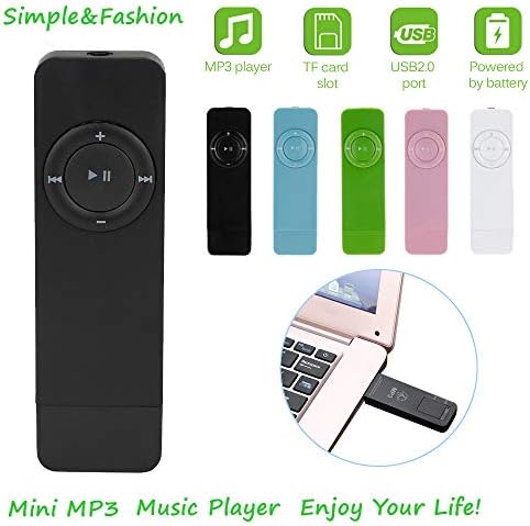 Niaviben MP3 Музикален Плейър Walkman Преносима Ивица Спорт Без Загуба на Звук, Музика Мултимедиен MP3 Плеър, Поддръжка