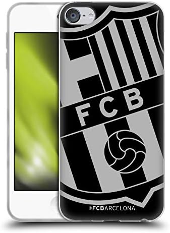 Head Case Designs Официално Лицензиран FC Barcelona на Извънгабаритни Гребен Мек Гелевый Калъф е Съвместим с Apple Touch 6th Gen / Touch 7th Gen