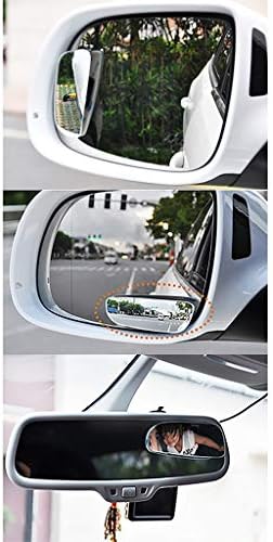 HWHCZ Blind spot Mirrors Parking aid Mirror for Cars,Съвместим с огледала на слепи петна AC Schnitzer X6,Ротация на 360°,