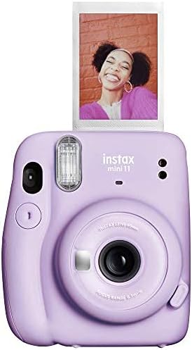 Fujifilm Instax Mini 11 Instant Camera - Лилаво, лилаво + w/120-pack