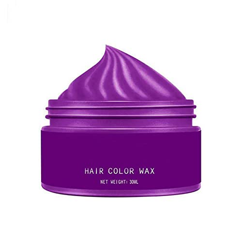Kolarmo Цвят на Косата Восък Унисекс САМ Коса Крем Временно Моделиране Многоцветен DIY Цвят на Косата Восък Временна Боя