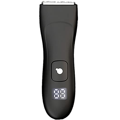 Мъжки Тример За оформяне на Брада, Multigroom Mustache Home Care Razor and Shaver Wet Dry Use Stubble Safe Skin Clipper USB Charging Full Body Hair Trimmer with LED Display