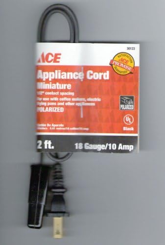 Удължителен кабел малък уред Ace (1AD-003-002FBK)