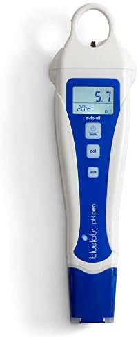 Bluelab PENPH pH Pen, Цифров Измерител на вода с Лека Двухточечной Калибриране и двойно Съединение, Сонда Тестов Комплект
