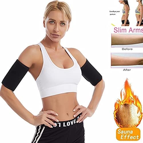 ROLLMOSS 2 Pack Пот на Arm Trimmer for Women, Arm Slimmers Lose Arm Fat for Women, Сауна Arm Shaper Тайна, Намаляване