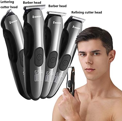 Машинки За Подстригване Професионален Многофункционална 4 в 1 USB Акумулаторни Комплект За Подстригване Преносими Мъжки Инструменти За Подстригване на Коса за Мъже