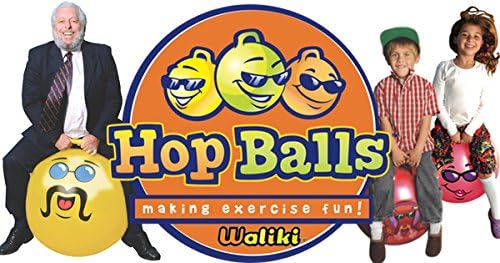 WALIKI Ball Hopper for Kids 3-6 | Hippity Hop | прескачане на препятствия Kangaroo Топка | Therapy Топка | Purple 18