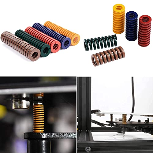 Juvielich Load Мухъл Compression Die Spring Long Спирала Stamping Extra Light Load for Mechanical Equipment 3D Printer