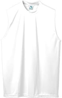 Augusta Sportswear Adult Wicking Shooter Shirt - Бял - Средна