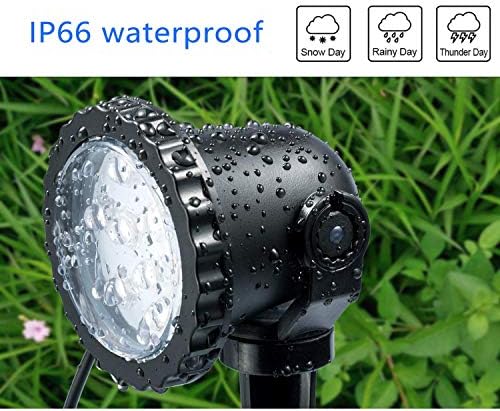 12W LED landscape light Outdoor Landscape Spotlights with Спайк Stand 12V Low Voltage landscape lighting, IP66 Waterproof