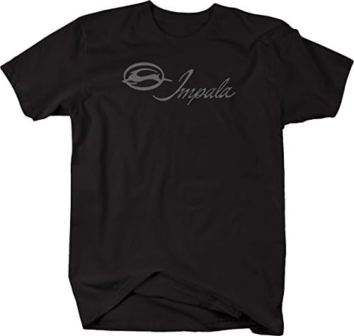 Muscle Car Impala Vintage Classic Car Emblem Graphic T Shirt for Men