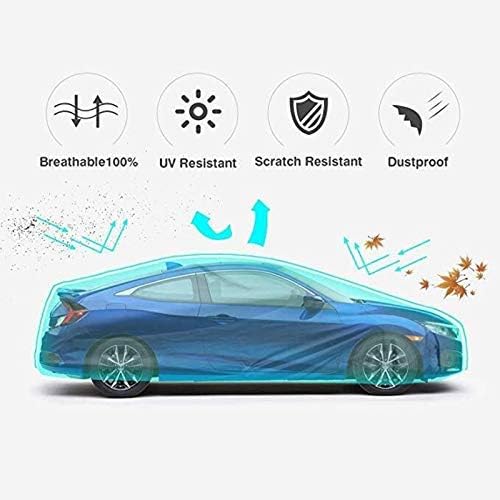 jsmhh е Съвместим с Volkswagen Bora New Energy Car Cover, Four Seasons Universal Напълно Водоустойчив, Устойчив На Надраскване,