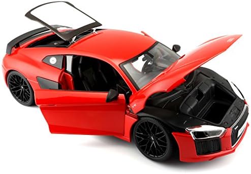 Maisto Premiere Edition 2015 Audi R8 Diecast Vehicle (мащаб 1:18), червен