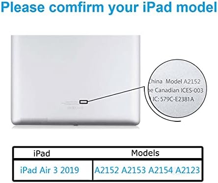 Zentop за черен iPad Air 3 3-то поколение 2019 10.5 инча сензорен екран Дигитайзер, Смяна на стъкло (не-LCD) Modle A2152