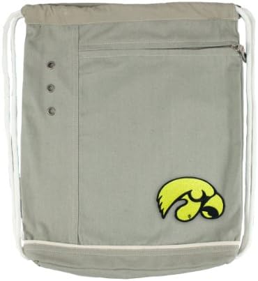 Littlearth NCAA Iowa Hawkeyes Old School Чинч Backpack, Един размер, Отборен цвят