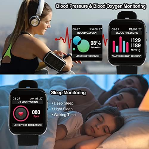 Bluetooth Smart Security Watch Camera Recorder 32GB SD Card Dash Cam and Fitness Voice Audio Recording Device Hidden Smartwatch