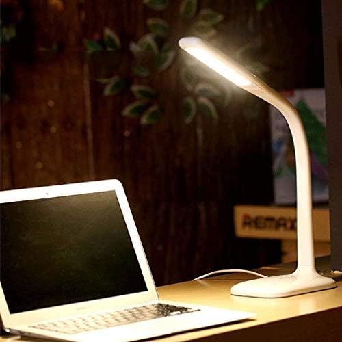 IGOSAIT Светодиодна Настолна Лампа с USB порт за Бързо Зареждане Настолни Лампи,3 Цветови Режим Настолна Лампа 7,5 W Сензорно