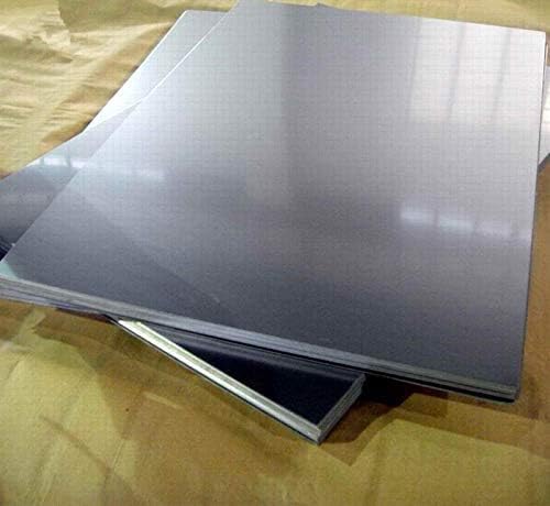 SQINAA Titanium Лист TA2 Метал 4 мм Дебелина на Титановая Табела за Космически Промишлени Процеси Автомобилни САМ,100x100x4mm