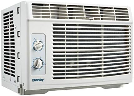 Danby DAC050MB1WDB 5000 BTU Прозорец, климатик, 2 настройки за охлаждане на вентилатора, Лесна за използване на механично