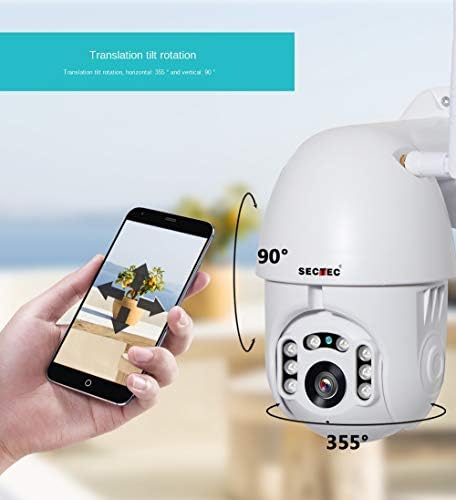 360 Градуса с висока разделителна способност Открит WiFi Топката Машина за Сигурност на Мрежови камери за наблюдение камера