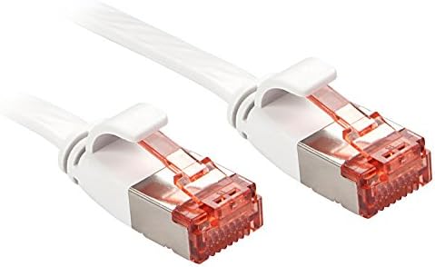 LINDY 47560 Ethernet Мрежов пач кабел Cat.6 U/FTP Бял Бял 2 m