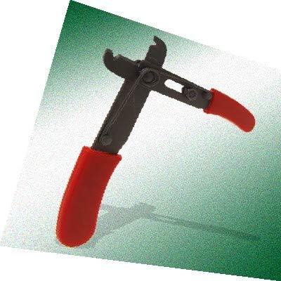 X-DREE Sharp Тел Стриптизьорка Кътър Клещи Инструмент Червена ръкохватка(Sharp Тел Стриптизьорка Кътър Alicates herramienta