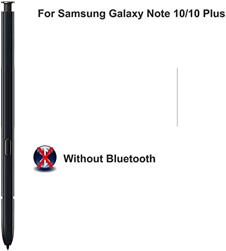 Black Galaxy Note 10 Plus Писалка за Samsung Galaxy Note 10 5G Сензорен Екран, Стилус Резервни Части за Samsung Note 10