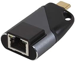 Realm USB-C to USB A Travel Adapter, USB C to USB 3.0 Adapter, Високоскоростна USB-кабел за трансфер на данни, Черен,