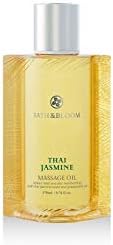 Масажно масло за вана и цъфтежа тайландски жасмин 5,74 течни унции (5 опаковки)