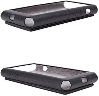 за HiBy R6 , калъф ръчна изработка Miter Case Cover [Патентован калъф-поставка] hiby r6 case (светло черен)
