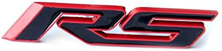 Yoaoo 2x OEM Решетка Rs Plus Стикер Емблема на Иконата 3D Серия Camaro Червена Рамка Червена Линия