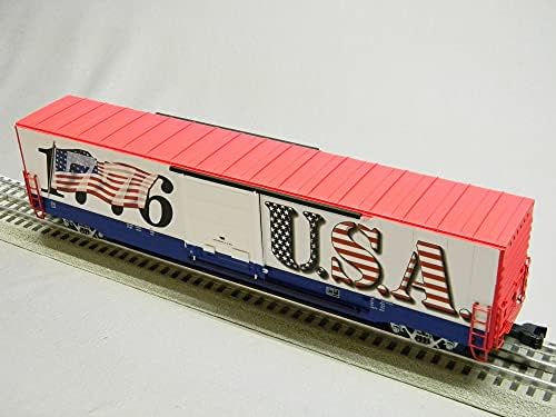 Lionel Товарен I Love USA LED Flag 60' BOXCAR
