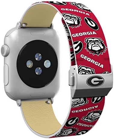 Georgia Bulldogs Full Print Quick Change Watch Band с выгравированной ключалката е Съвместим с Samsung и други устройства.