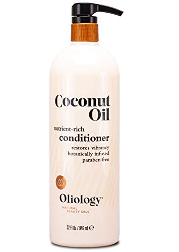 Oliology Coconut Oil Conditioner - Богат на хранителни вещества | Възстановява жизнената сила | Съдържа растителни екстракти