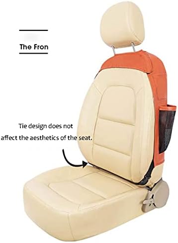 Dpliu All-Inclusive Car Storage Bag Car Seat Back Fixed Bag Outdoor Travel Accessories (Цвят : черен)
