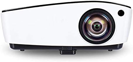 BLLXMX LCD проектор видео видео проектори Кино Led видео проектор DLP Проектор за офис и всекидневна (цвят : бял, размер
