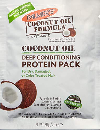 Palmer's Coconut Oil Hair Mask Multi Pack | 6 x Protein Pack Sachets 60g