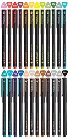 Хамелеон, Fineliner Pens, Coloring/Drawing Markers - Bold Colors, Комплект от 24