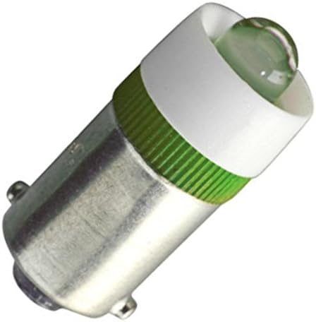 Eiko - LED-24-BA9S-G - Зелена миниатюрна байонетная led лампа (заменя 24MB, 28MB, 313, 757, 1818, 1819, 1820, 1829, 1843,