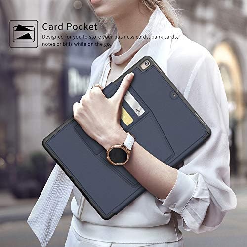 MEYIFEN ipad air 3rd Generation 10.5 Smart case with Молив Holder,Ultra Slim Lightweight,Multi-Viewing Angle,Удобна поставка